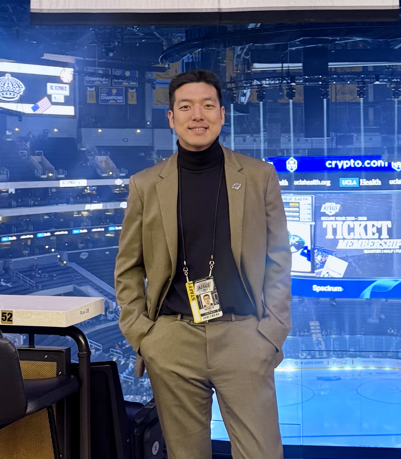 Haesung Lee at Crypto.com Arena